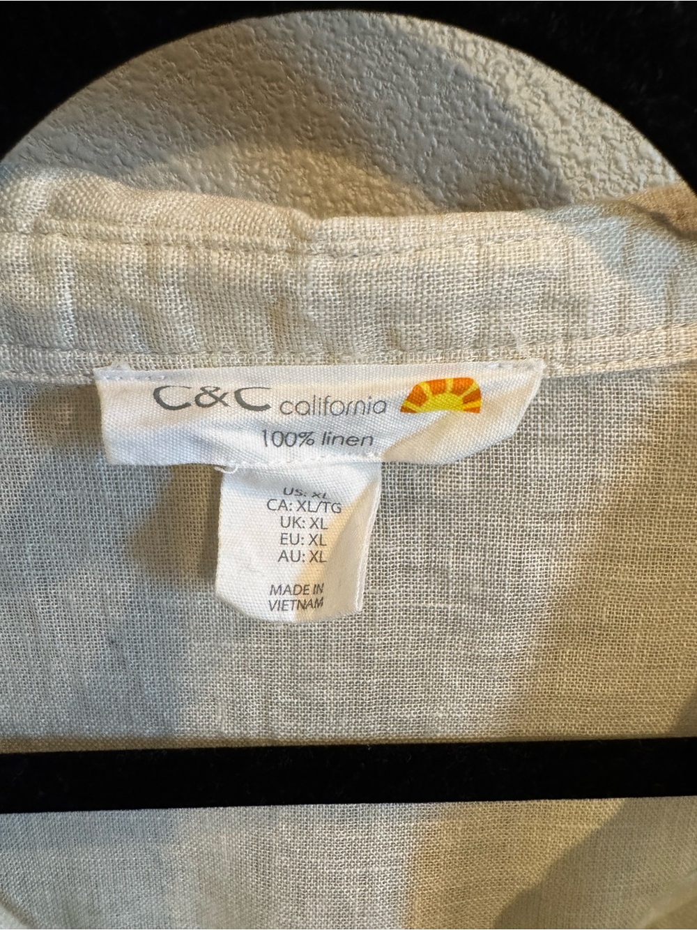 C&C California Butter Yellow Linen Shirt - Summer Ready! - Picture 3 of 5
